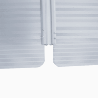 Rollstuhlrampe / Kofferrampe Detail Scharnier