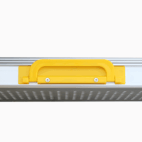 Rollstuhlrampe / Teleskoprampe 3- teilig Detail Griff