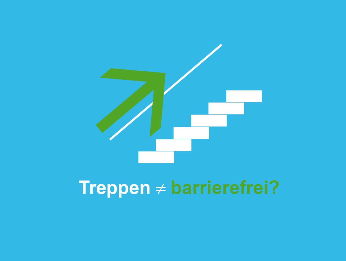 treppe barrierefrei